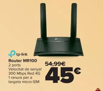 TP-LINK - Router Mr100