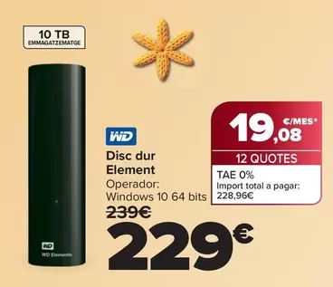 WD - Disco Duro Element