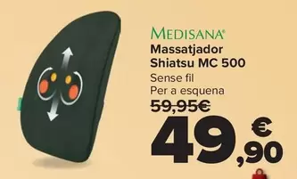 Medisana - Masajeador Shiatsu MC 500