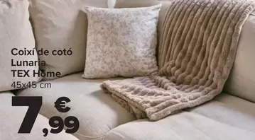 TEX - Cojin Algodón Lunaria