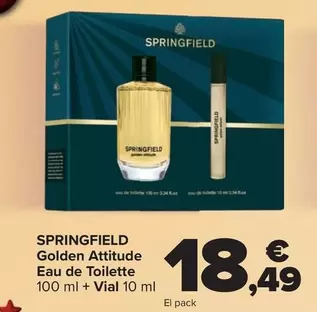 Springfield - Golden Attitude Eau De Toilette