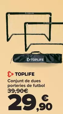 Toplife - Set De Dos Porterias De Futbol