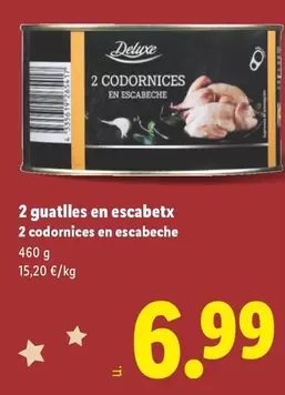 Deluxe - 2 Codornices En Escabeche