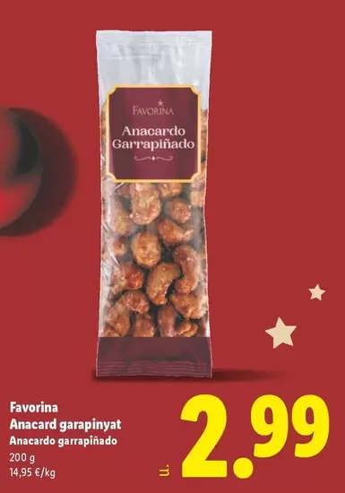 Favorina - Anacardo Garrapiñado