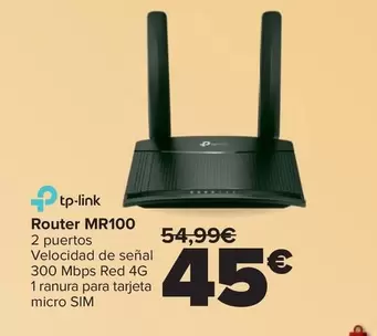 TP-LINK - Router Mr100