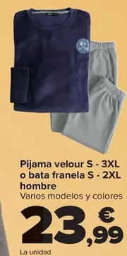 TEX - Pijama Velour S-3XL O Bata Franela S-2XL Hombre