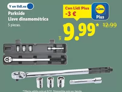 Parkside - Llave Dinamomérica