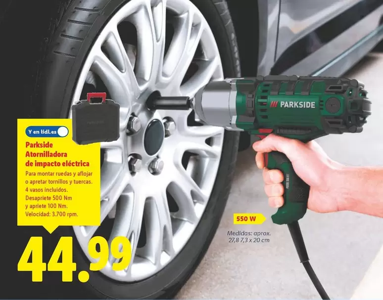 Parkside - Atornilladora De Impacto Eléctrica