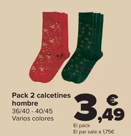 TEX - Pack 2 Calcetines Hombre