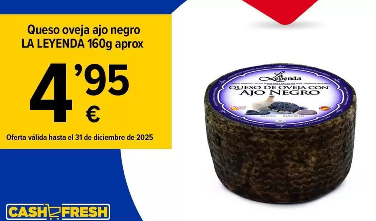 Leyenda - Queso Oveja Ajo Negro