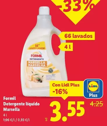 Formil - Detergente Líquido Marsella