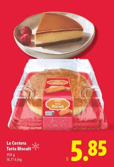 La Cestera - Tarta Biscuit