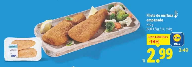 Filete De Merluza Empanado