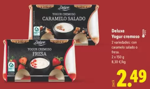Deluxe - Yogur Cremoso