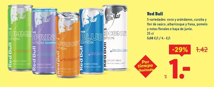 Red Bull - Coco Y Arándanos