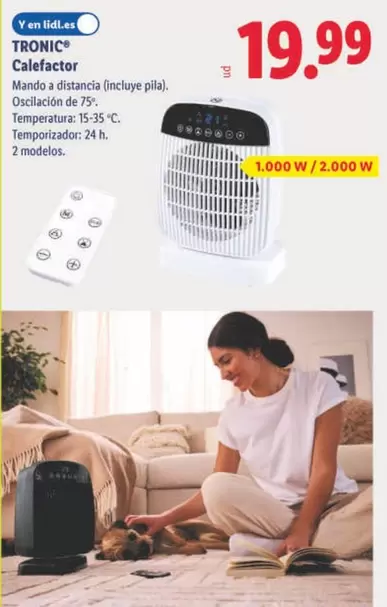 Tronic - Calefactor
