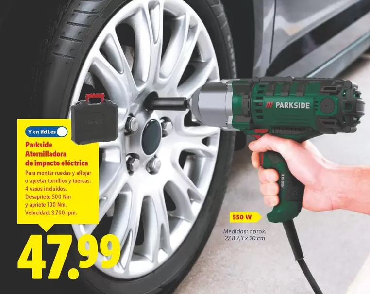 Parkside - Atornilladora De Impacto Eléctrica