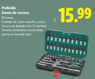 Parkside - Llaves De Carraca