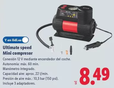 Ultimate Speed - Mini Compresor