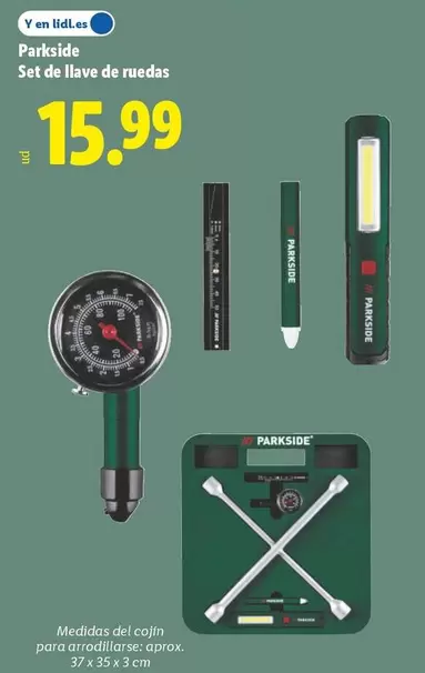 Parkside - Set De Llave De Ruedas