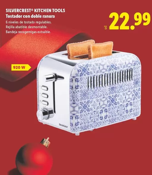 SilverCrest - Kitchen Tools Tostado Con Doble Ranura