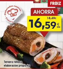 Froiz - Ternera Rellena Elaboración Propiak