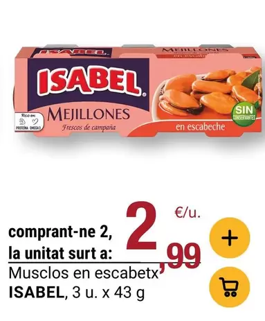Isabel - Musclos En Escabetx