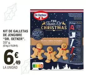 Dr Oetker - Kit De Galletas De Jengibre