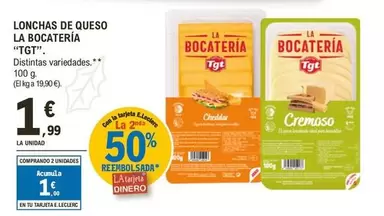 Bocatel - Lonchas De Queso