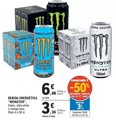 Monster - Bebida Energética