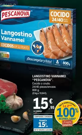 Pescanova - Langostino Vannamei