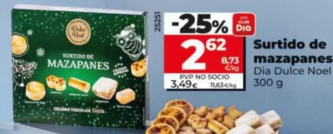 Dia Dulce Noel - Surtido De Mazapanes 