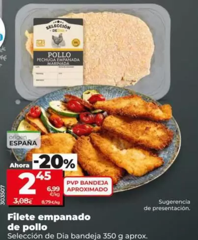 Seleccion De Dia - Filete Empanado De Pollo