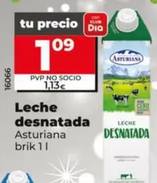 Asturiana - Leche Desnatada 
