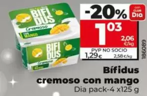 Dia - Bifidus Cremoso Con Mango 