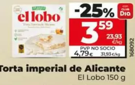 El Lobo - Torta Imperial De Alicante