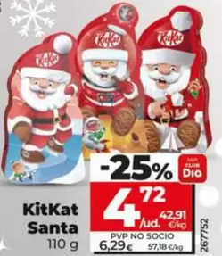 Kit Kat - Santa