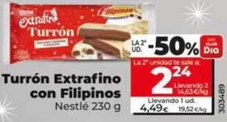Nestlé - Turron Extrafino Con Filipinos