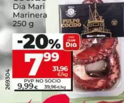 Dia Mari Marinera - Pata De Pulpo Cocido