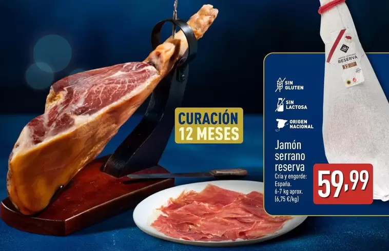 Jamón Serrano Reserva