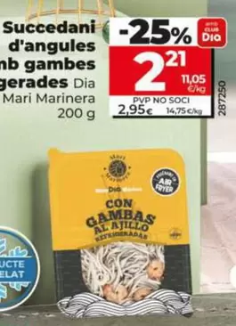 Dia Mari Marinera - Sucedaneo De Angulas Con Gambas Refrigerado