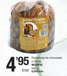 Panettone De Chocolate O Frutas
