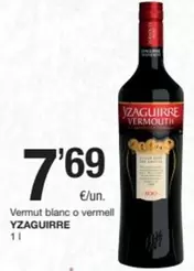 Yzaguirre - Vermut Blanc O Vermell