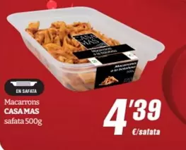 Casa Mas - Macarrones