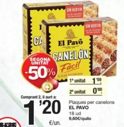 El Pavo - Plaques Per Canelons