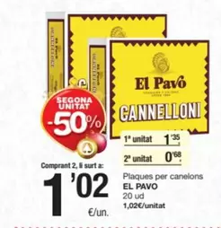 El Pavo - Plaques Per Canelons