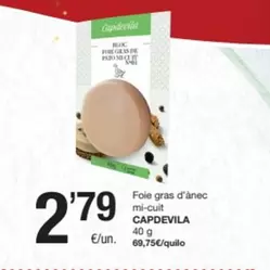 Capdevila - Foie Gras D'anec Mi-cuit