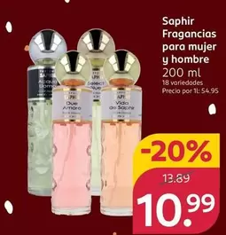 Perfumes Saphir - Fragancias Para Mujer Y Hombre
