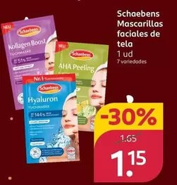 Schaebens - Mascarillas Faciales De Tela