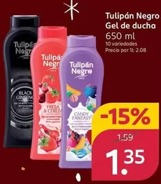Tulipán Negro - Gel De Ducha M
